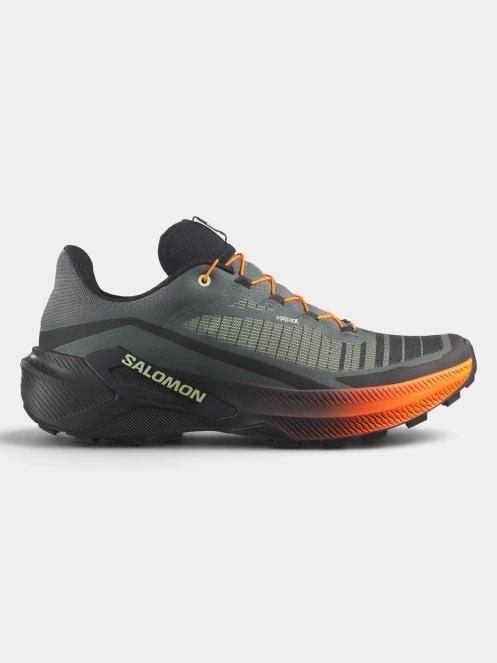 Salomon Genesis 2 férfi terepfutó cipő fekete színben 4