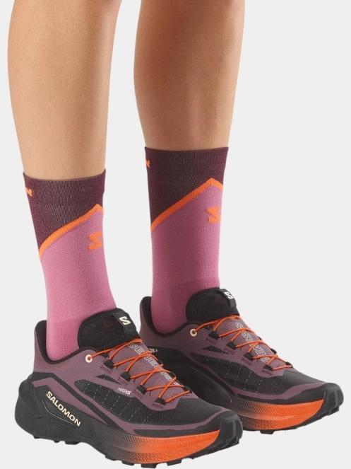 Salomon Genesis 2 W női terepfutó cipő lila színben 8