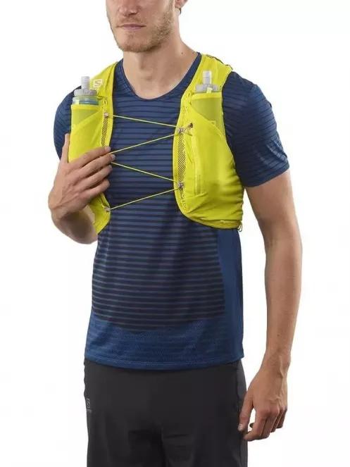 Salomon ADV SKIN 5 SET futómellény sárga színben 4