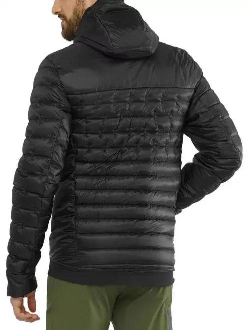 Salomon OUTLINE DOWN HOODIE M férfi pehelykabát fekete színben 3