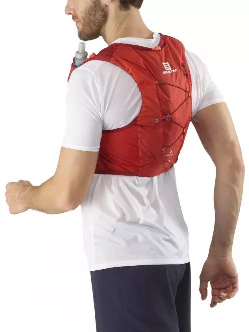 Salomon Active Skin 4 Set futómellény piros színben 4
