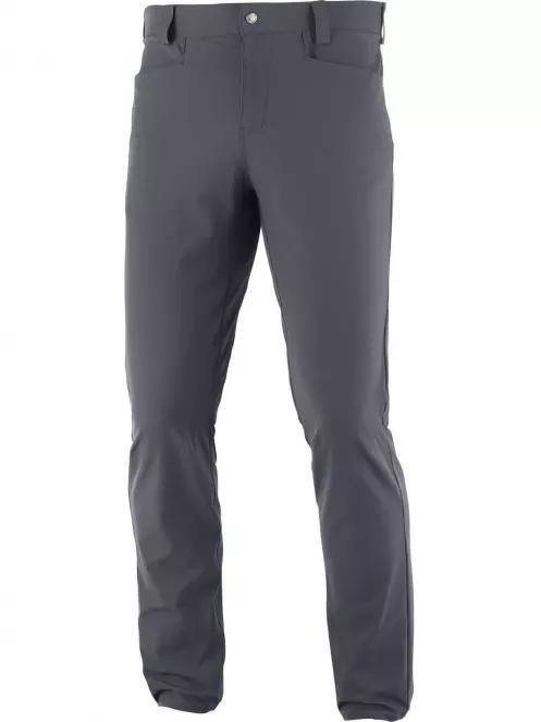Salomon Wayfarer Tapered Pants M férfi túranadrág szürke színben 5