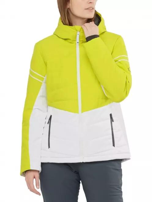 Salomon Edge Jacket W női síkabát sárga színben 2
