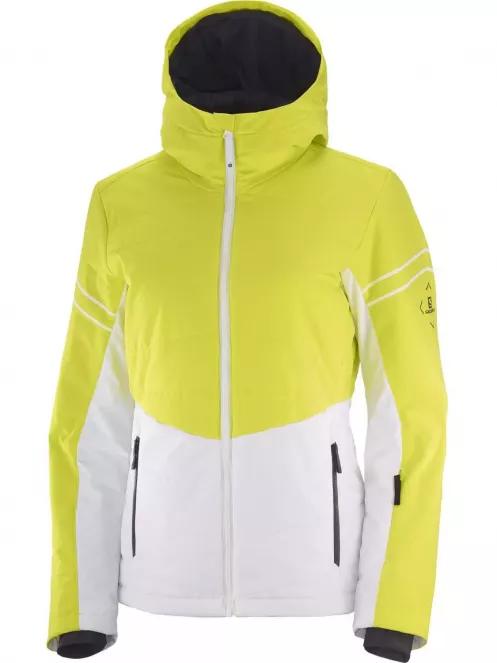 Salomon Edge Jacket W női síkabát sárga színben 9