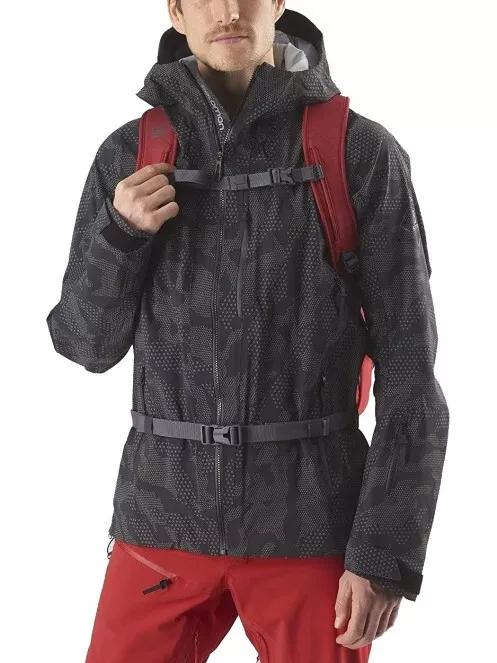 Salomon Bag Side 25 túrahátizsák piros színben 7
