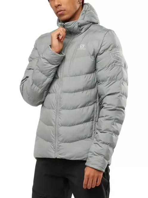 Salomon SIGHT STORM HOODIE M férfi utcai kabát szürke színben 2
