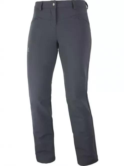 Salomon WAYFARER STRAIGHT WARM PA női túranadrág szürke színben 5