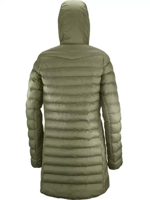 Salomon SIGHT STORM HOODIE W női utcai kabát zöld színben 6