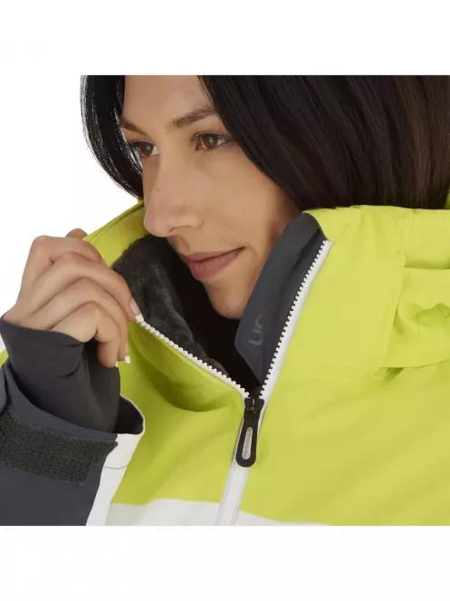 Salomon Slalom Jkt W női síkabát szürke színben 5