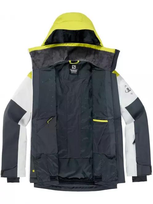 Salomon Slalom Jkt W női síkabát szürke színben 8