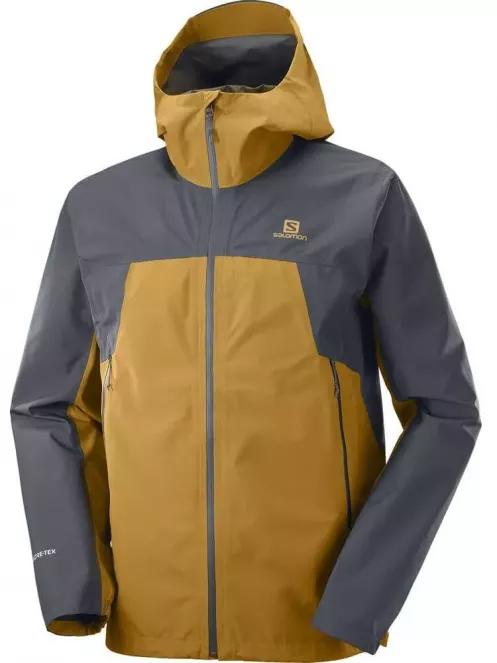 Salomon OUTLINE GTX® 2.5L JKT M férfi túrakabát szürke színben 6