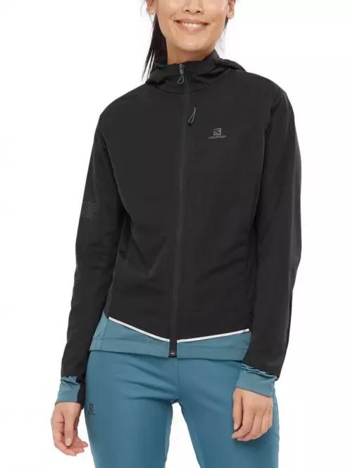 Salomon LIGHT SHELL JKT W női softshell kabát fekete színben 2