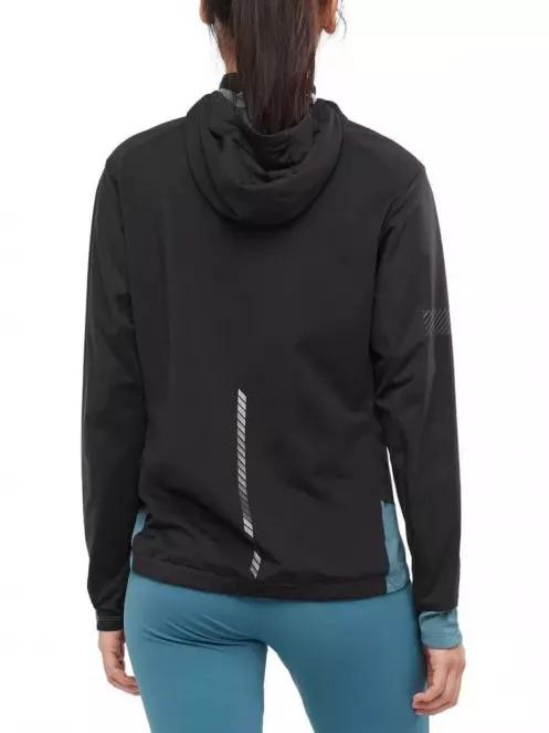 Salomon LIGHT SHELL JKT W női softshell kabát fekete színben 3