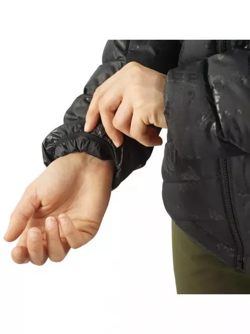 Salomon TRANSITION DOWN HOODIE W női utcai kabát fekete színben 5