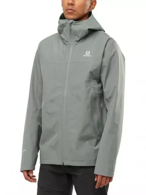 Salomon OUTLINE GTX® 2.5L JKT M férfi túrakabát szürke színben 2