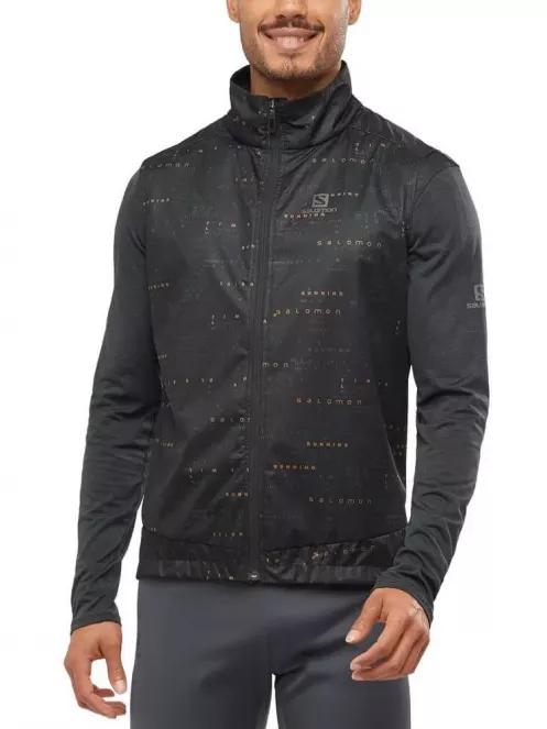 Salomon LIGHT VEST M férfi mellény fekete színben 2