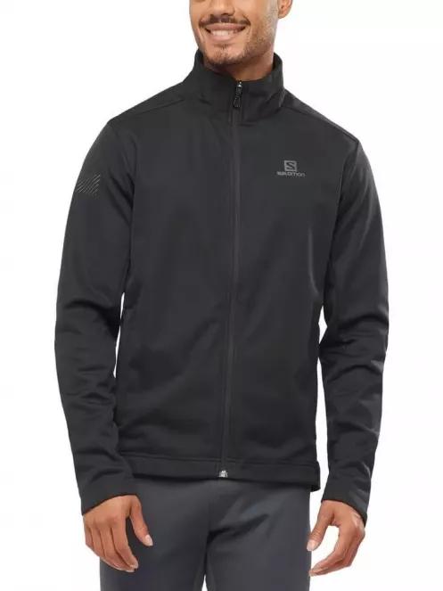 Salomon GTX WS SSHELL JKT M férfi softshell kabát fekete színben 2