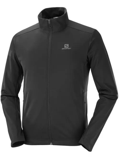 Salomon GTX WS SSHELL JKT M férfi softshell kabát fekete színben 4