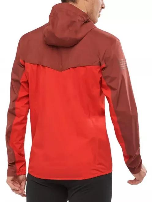 Salomon BONATTI 2.5L JACKET M férfi futódzseki piros színben 3