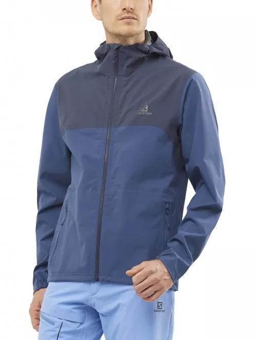 Salomon Essential Wp 2.5L Jkt M férfi túrakabát kék színben 2
