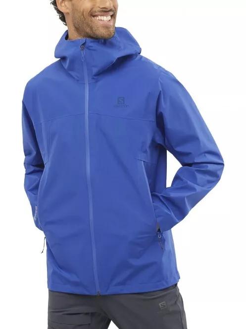 Salomon Outline Gtx  2.5L Jkt M férfi túrakabát kék színben 2