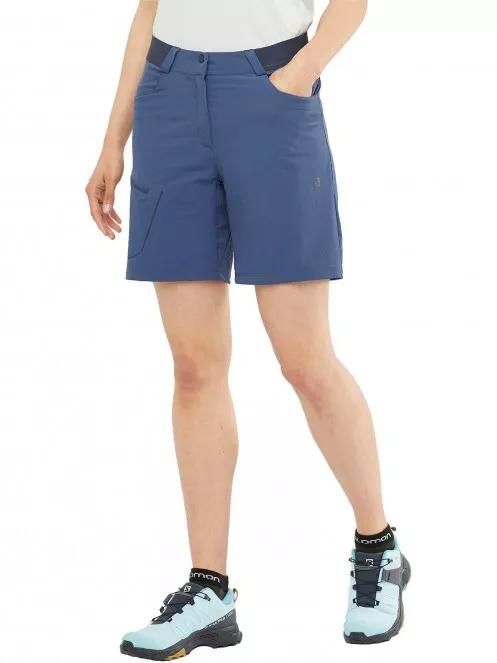 Salomon Wayfarer Shorts W női túra rövidnadrág lila színben 2