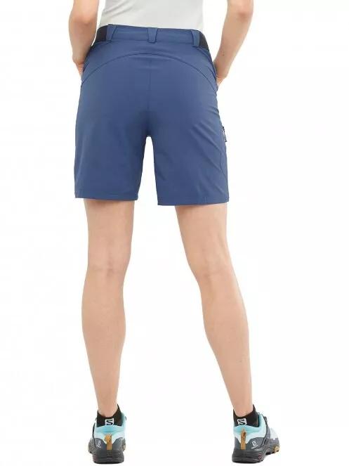 Salomon Wayfarer Shorts W női túra rövidnadrág lila színben 3