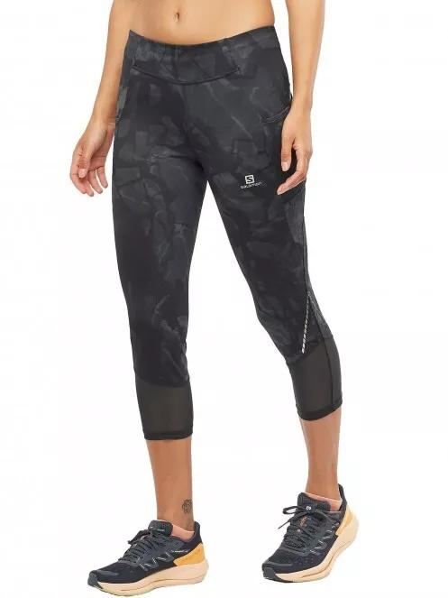 Salomon Cross Run 21'' Tight W női sportnadrág fekete színben 2