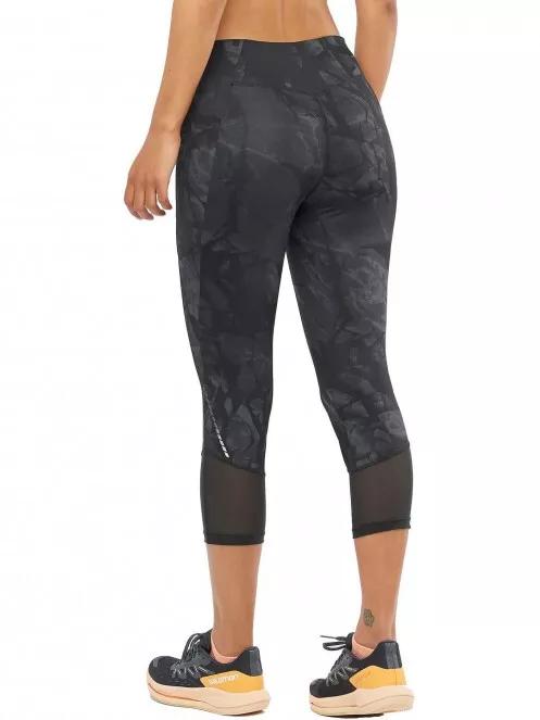 Salomon Cross Run 21'' Tight W női sportnadrág fekete színben 3