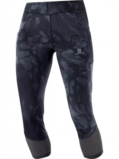 Salomon Cross Run 21'' Tight W női sportnadrág fekete színben 7