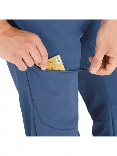 Salomon Wayfarer Pants M férfi túranadrág kék színben 5