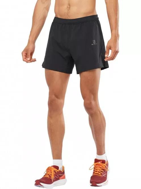 Salomon Cross 5'' Shorts M férfi sport rövidnadrág fekete színben 2