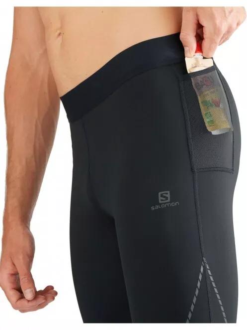 Salomon Cross Run Tight M férfi sportnadrág fekete színben 4