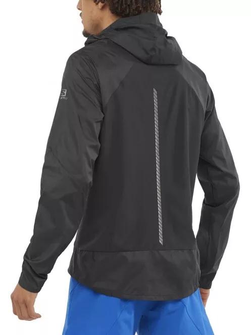 Salomon Bonatti Cross Fz Hoodie M férfi futódzseki fekete színben 3