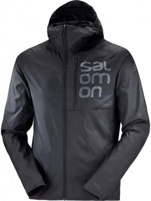 Salomon Bonatti Cross Fz Hoodie M férfi futódzseki fekete színben 6
