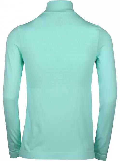 Salomon Comet Seamless Hz W női hosszú ujjú sport póló zöld színben 3