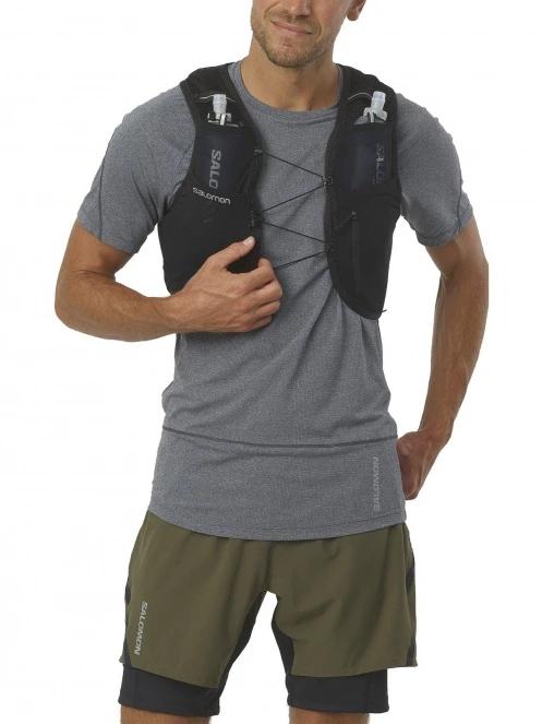 Salomon Active Skin 8 Set futómellény fekete színben 6