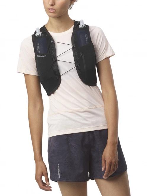 Salomon Active Skin 8 Set futómellény fekete színben 8
