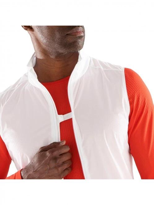Salomon Light Vest M férfi futómellény fehér színben 3