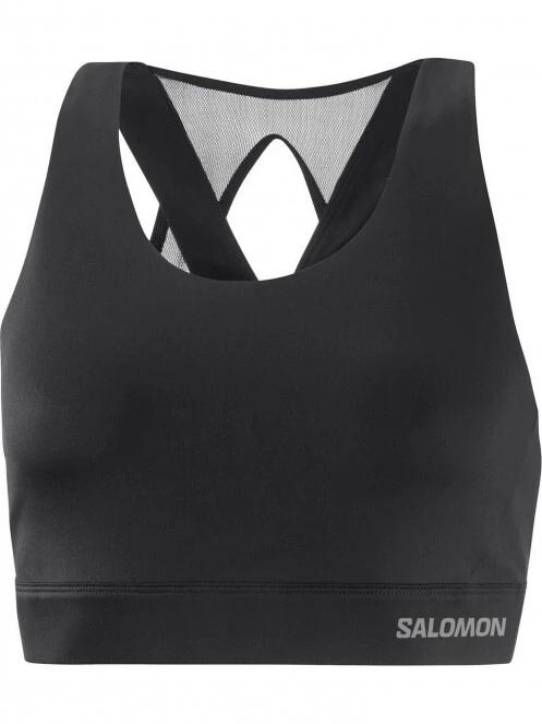Salomon Cross Run Bra W női sportmelltartó fekete színben 5
