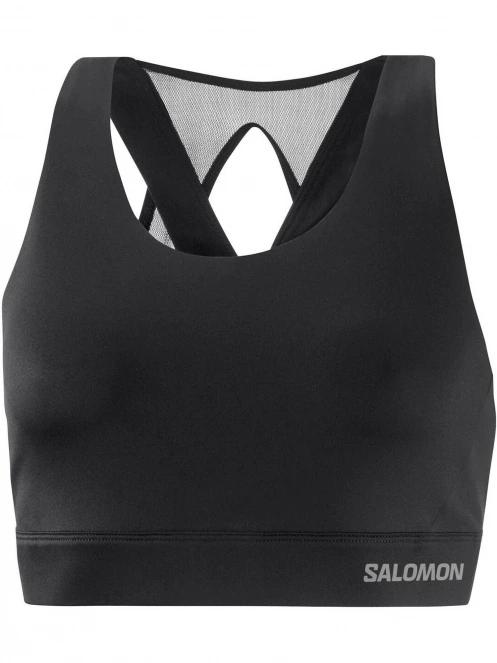 Salomon Cross Run Bra W női sportmelltartó fekete színben 5