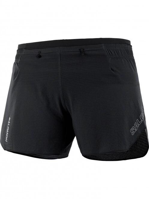 Salomon Sense Aero 5'' Short W női sport rövidnadrág fekete színben 4