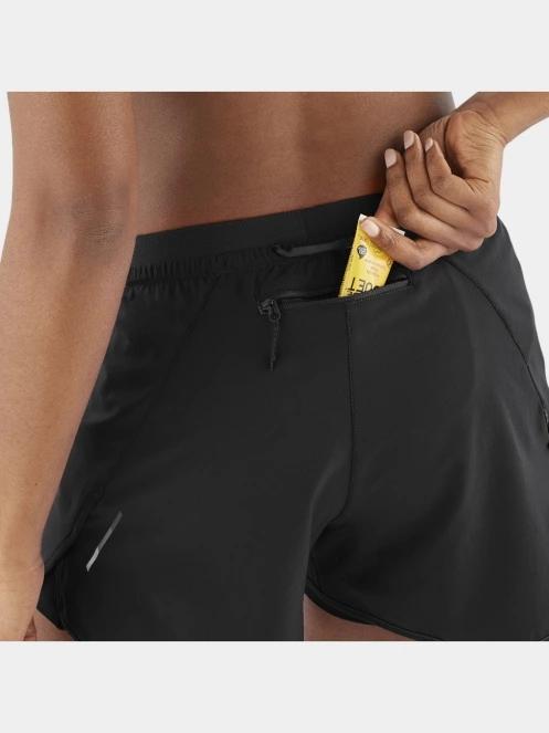 Salomon Cross 2In1 Shorts W női sport rövidnadrág fekete színben 5
