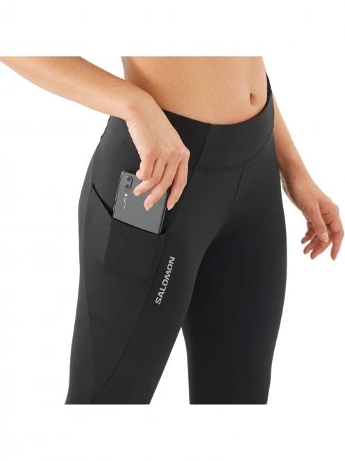 Salomon Cross Run 28'' Tight W női leggings fekete színben 4