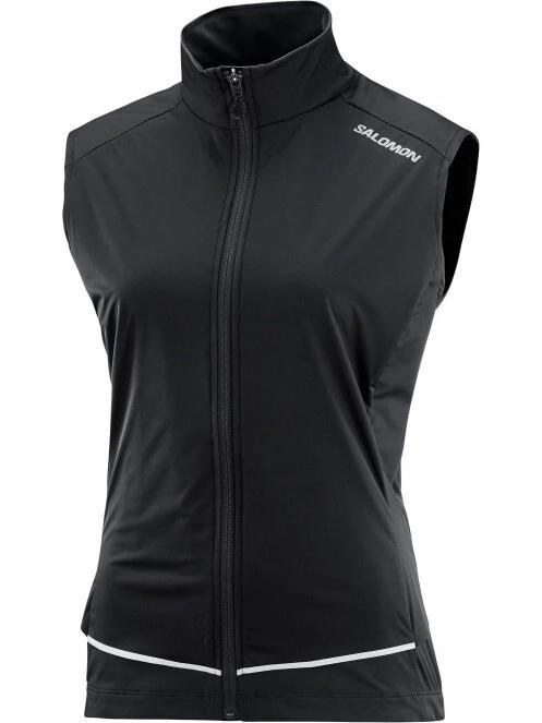 Salomon Light Shell Vest W női futómellény fekete színben 4