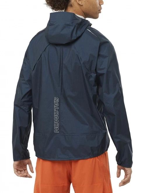 Salomon Bonatti Wp Jacket M férfi futódzseki sötétkék színben 3
