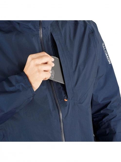 Salomon Bonatti Wp Jacket M férfi futódzseki sötétkék színben 4
