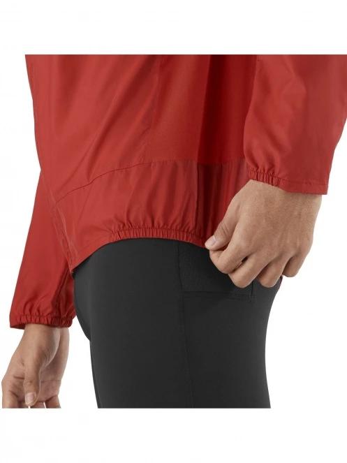 Salomon Bonatti Cross Fz Hoodie M férfi futódzseki piros színben 7