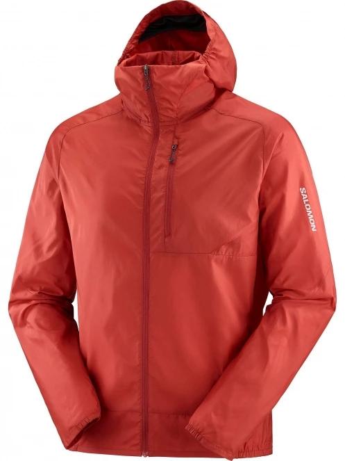 Salomon Bonatti Cross Fz Hoodie M férfi futódzseki piros színben 8