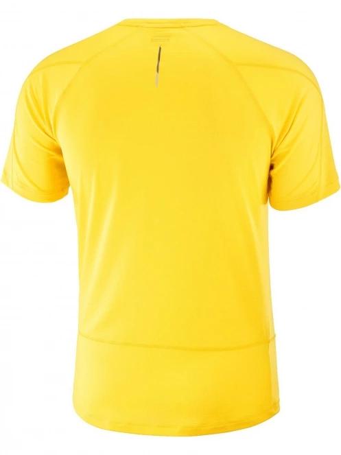 Salomon Cross Run Ss Tee M férfi rövid ujjú sport póló sárga színben 6